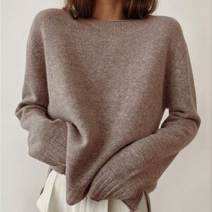 Jenni Kayne Everyday Sweater in Taupe